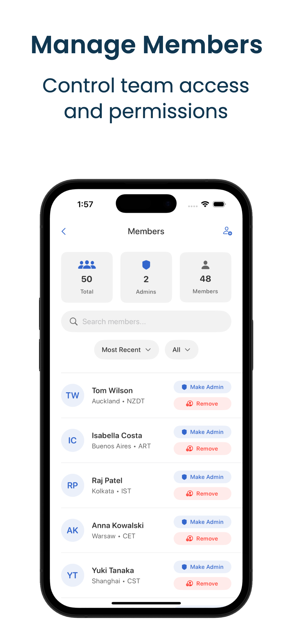 TimeHaven App Screenshot 2